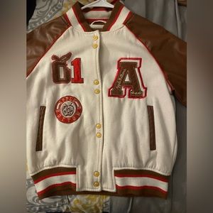 Apple Bottom Varsity Jacket